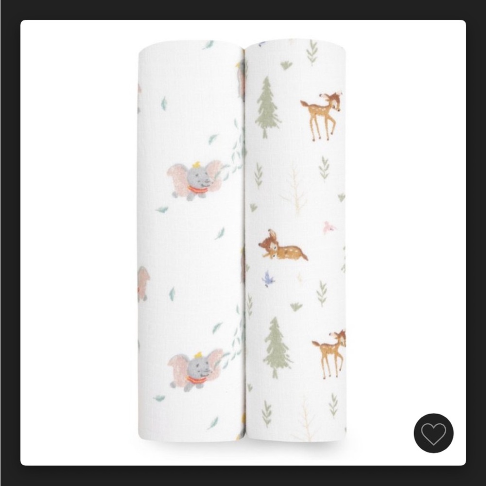 aden + anais Disney Bambi Swaddle Blankets